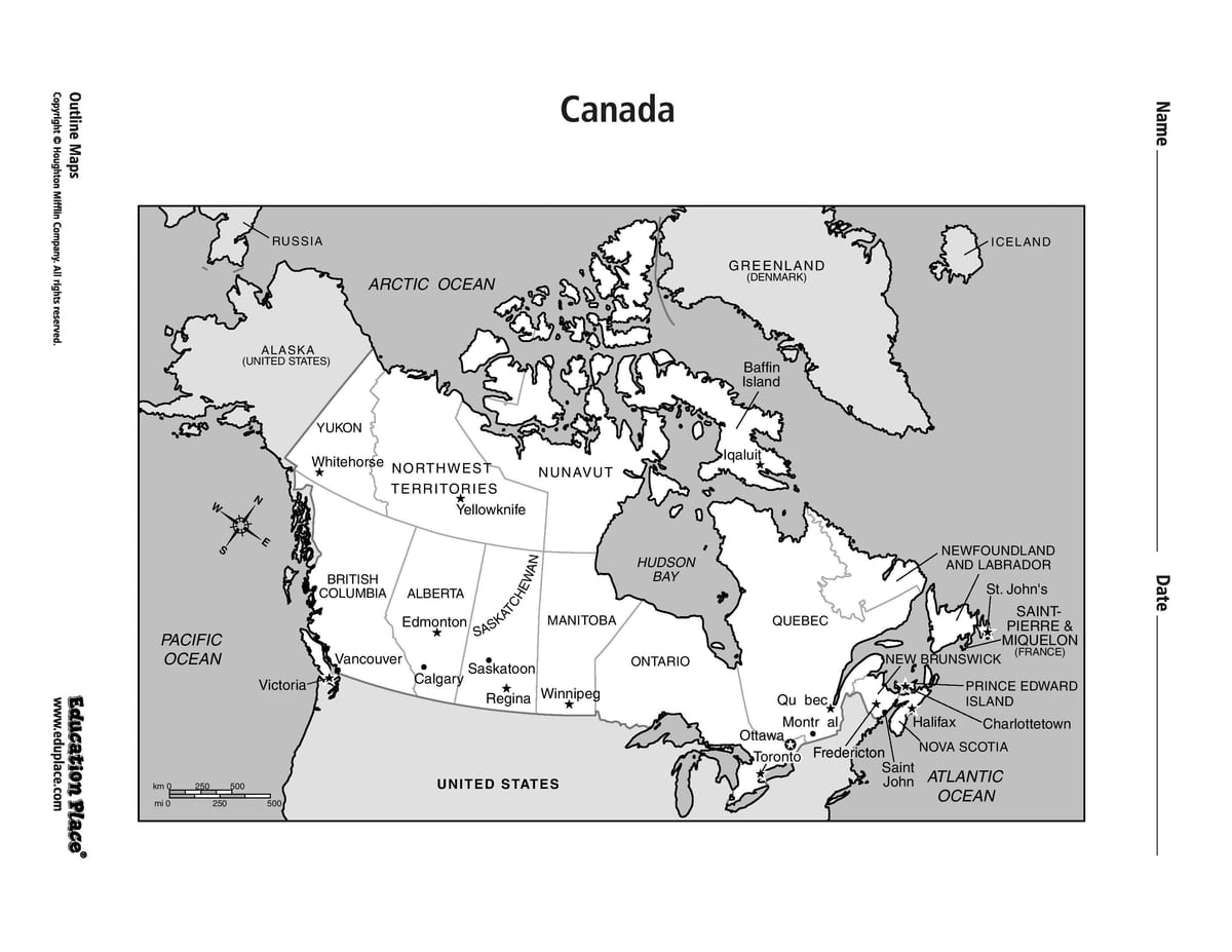 地図のトロントカナダ