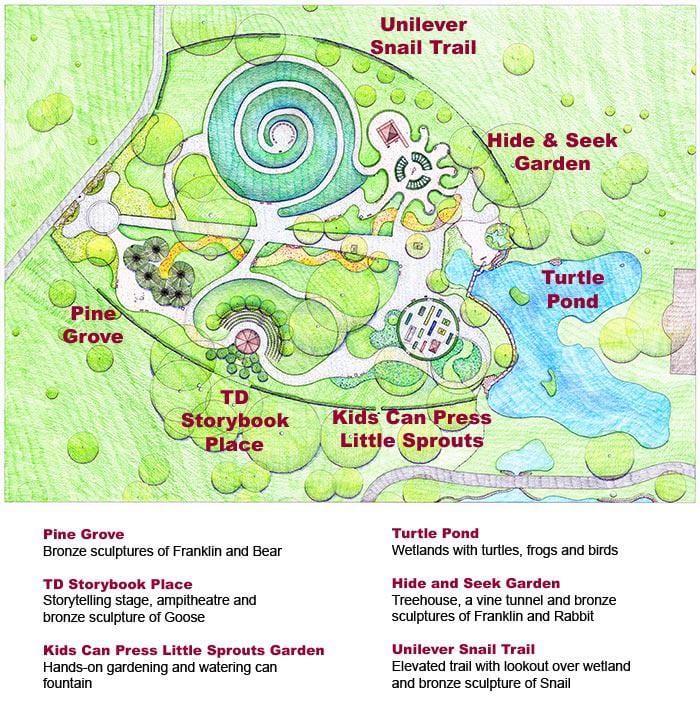 地図Franklin子どもの園
