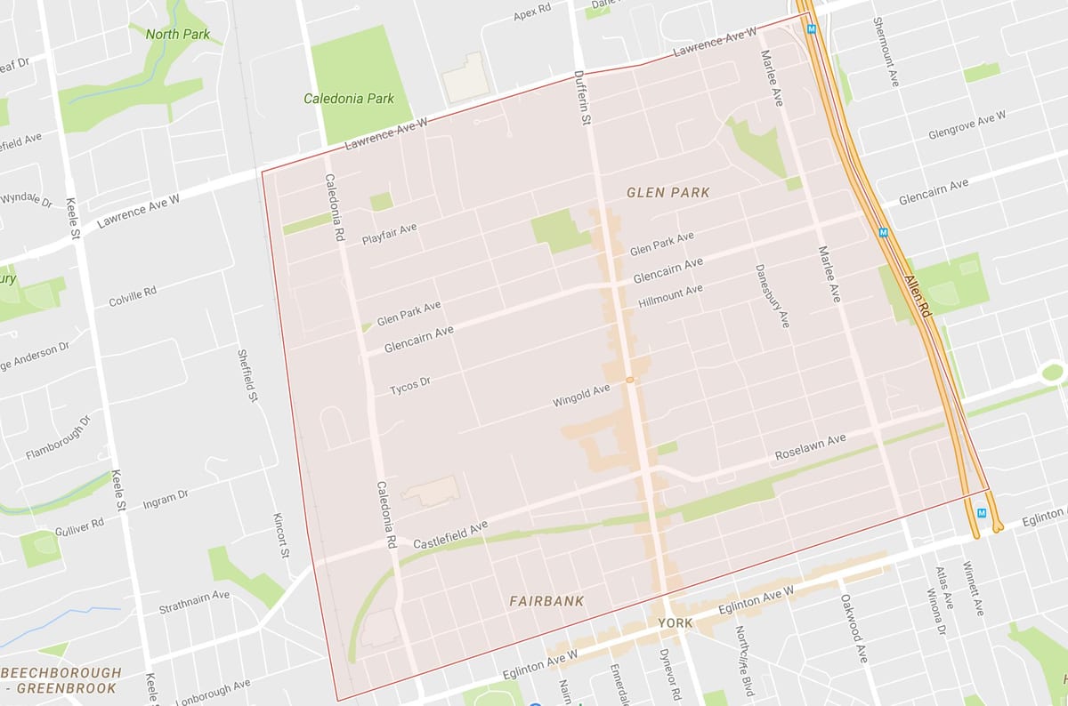 地図ヤーホBelgravia近隣のトロント