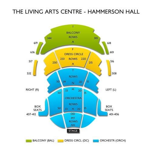 地図の生活芸術センター Hammersonホール