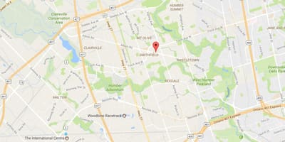 地図road Torontoアルビオン