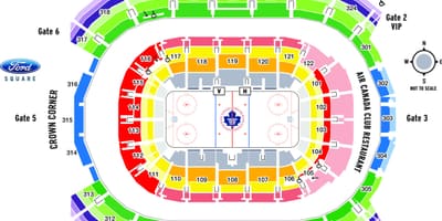 地図のエアカナダセンター-ACC