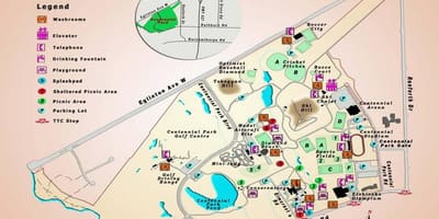 地図Centennial Parkの温室効果トロント