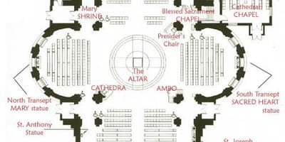 地図セントジェームズcathedrales