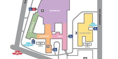 地図セントジョセフ-健康センタートロント