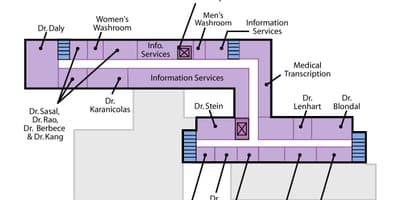 地図セントジョセフ-健康センタートロントウォウバレベル3