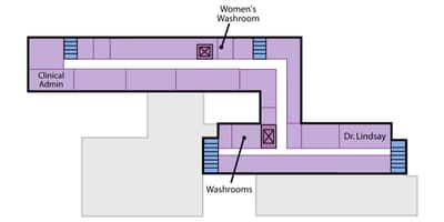 地図セントジョセフ-健康センタートロントウォウバレベル4