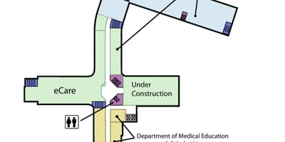 地図セントジョセフ-健康センタートロントレベル5