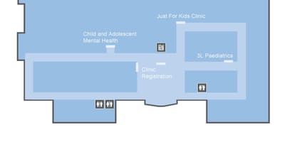 地図セントジョセフ-健康センタートロントOLMレベル3