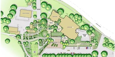 地図のトロント植物園