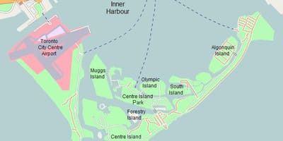 地図のトロント島