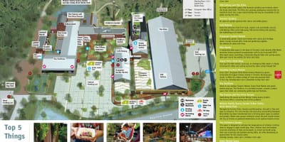 地図わからないバレーのレンガ作品