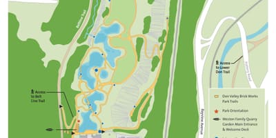 地図わからないバレーのレンガ作品公園