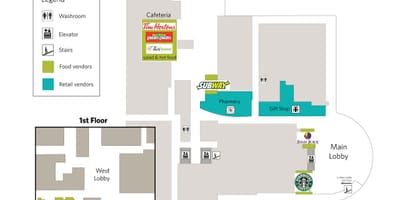 地図のノースヨーク総合病院食サービスのトロント