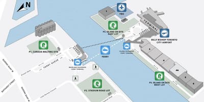 地図のビリービショップの駐車場
