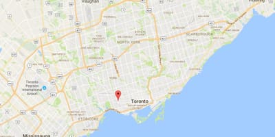 地図村地区地区ブロックトントロント