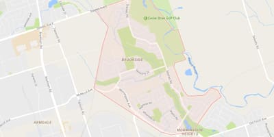 地図のヘイマーケットハイツ近隣のトロント