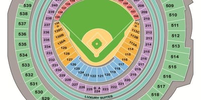 地図のロジャースセンター野球