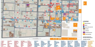 地図ンターテインメント地区のトロント情報