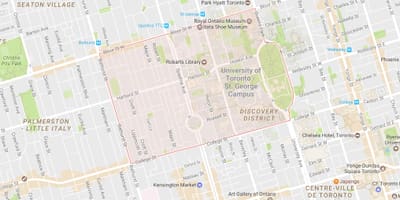地図のトロント大学
