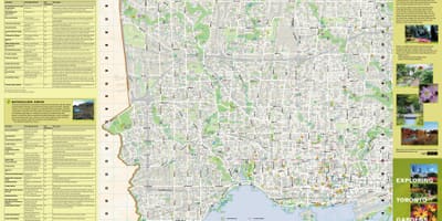 地図の庭園のトロント西