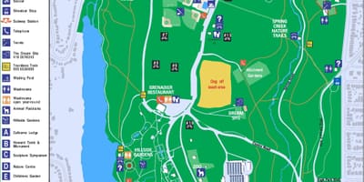 地図の高いパークの伝説のトロント