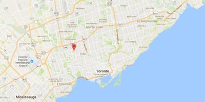 地図Amesbury地区はトロント
