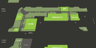 地図Dufferinモールトロント