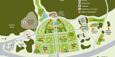 地図RBG Hendrie公園