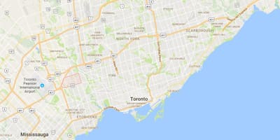 地図Richview地区はトロント
