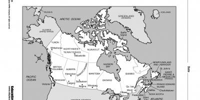 地図のトロントカナダ